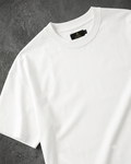 AUREX Premium Oversized Drop Shoulder T-Shirt – White
